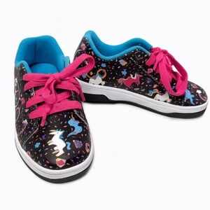 Heelys Pro 20 Youth Size 1 – Black/Unicorn Pattern